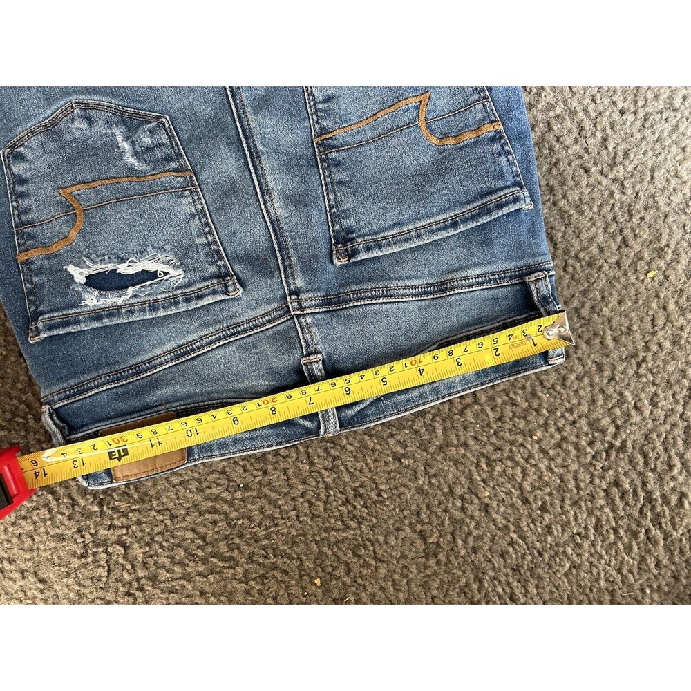 American Eagle AEO Distressed  Size 6 Mom Jean Jeggings - Picture 11 of 12